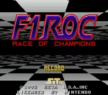 Image n° 7 - screenshots  : F1 ROC - Race of Champions